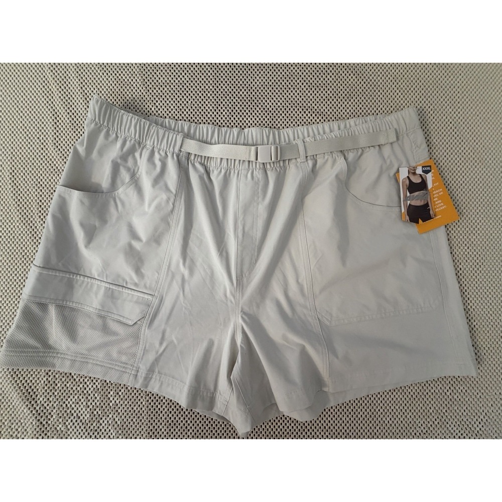 NEW AVIA Hike Shorts XXXL Sz 22 Belted Cargo UTILITY Pockets NWT Performance 3X